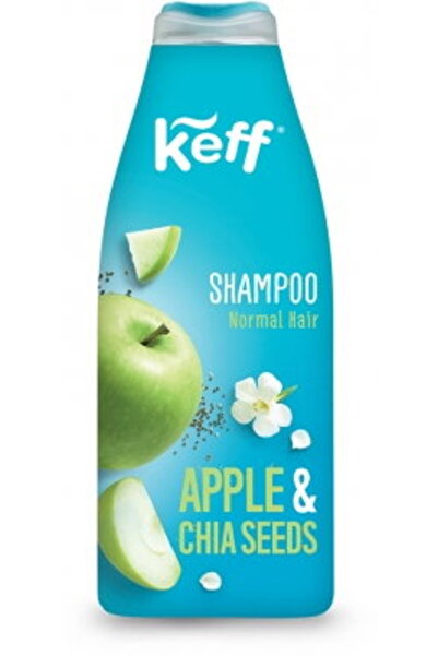 keff Șampon cu mere și semințe de chia pentru păr normal, 500ml