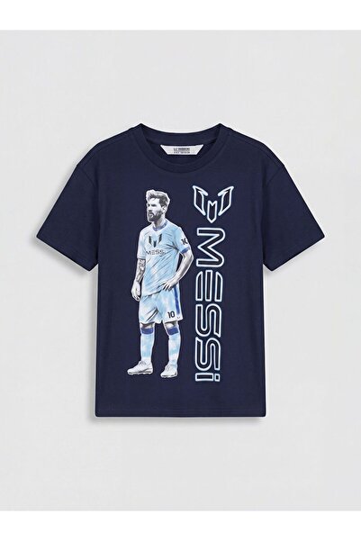 LC Waikiki Lcw Kids Messi Printed Boys' T-Shirt