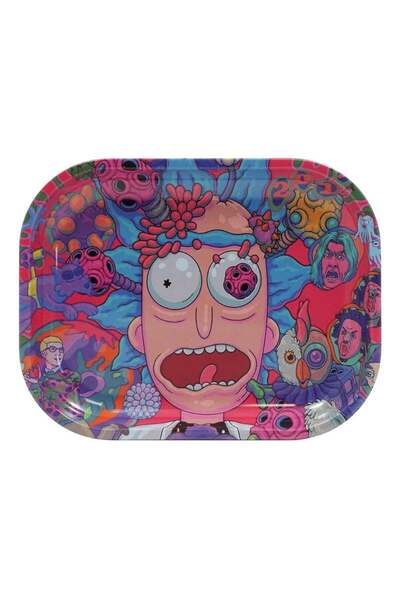 Grow Wizard Küçük Metal Tepsi Crazy Rick