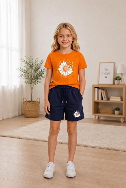 armicem Set de îmbrăcăminte pentru fete ArmiKids, cu imprimeu multicolor, blu...