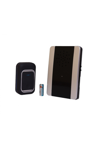 MAD ECO LEDURI Sonerie wireless neagră pentru exterior