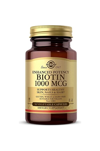Solgar بيوتين 1000 ميكروغرام 1 عبوة (1 × 1 قطعة)
