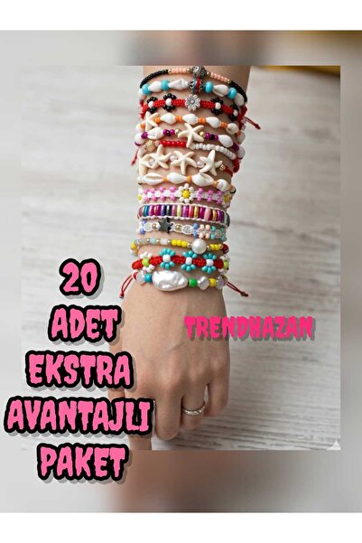 trendhazan A KALİTE EL YAPIMI ÖZEL TASARIM 20'Li EKTRA AVANTAJLI PAKET KADIN ...