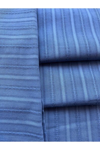Mona Goods Cotton Dobby Fabric Indigo