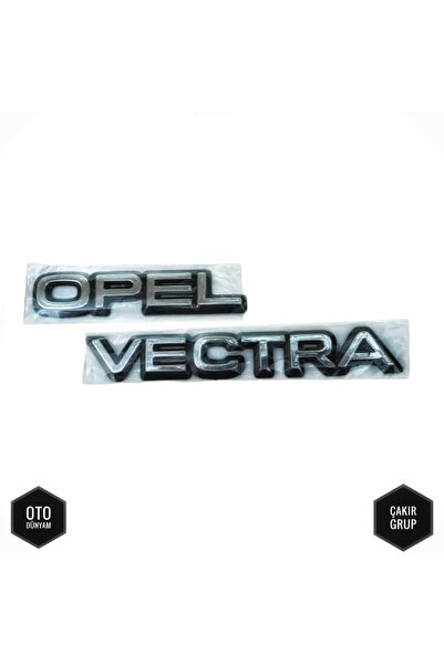 restinal علامة الأمتعة Vectra A متوافقة مع موديل 1990-1996 (مطلي بالكروم) مع ...