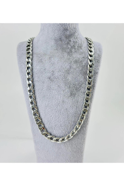 magicool Gray Steel Necklace 60 cm - Ekl0002