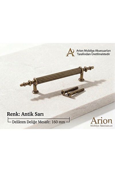 Arion ESKİTME KULP MOBİLYA DOLAP KULPU 5 ADET EMİR 160 mm (16 cm)