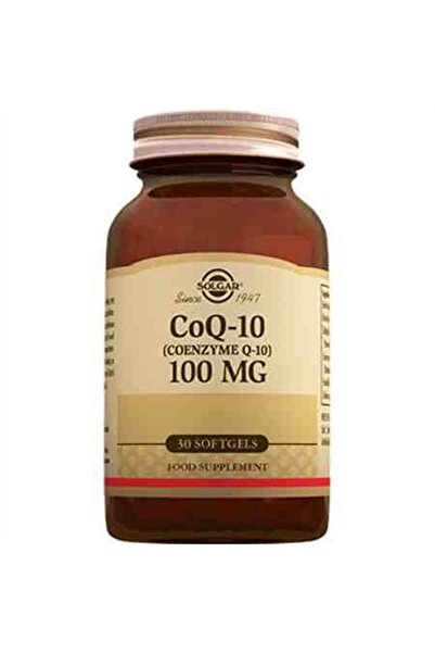 Solgar إنزيم مساعد Q-10 100 ملغ 30 كبسولة هلامية