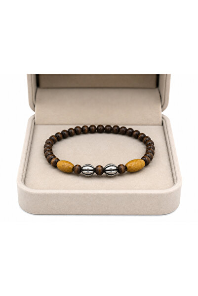 Ege via jewelry kaplan gözü doğal taş unisex bileklik