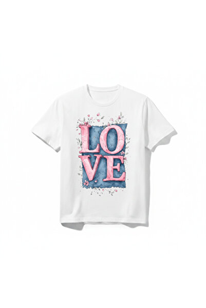 URBANTRENDSTORE تي شيرت Love Cute Sweet للجنسين للفتيات والأطفال برقبة دائرية...