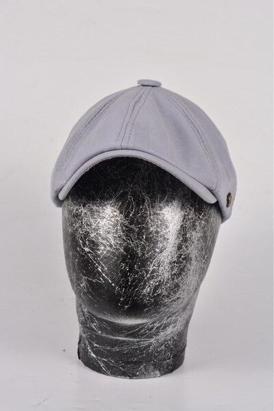 mercantoptan 100% Cotton Summer Model British 8-Piece Cap Hat