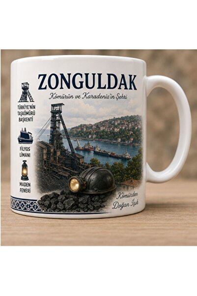 KADOREX DESIGN Turkish Cities Special Design Mug – Collection with Regional C...