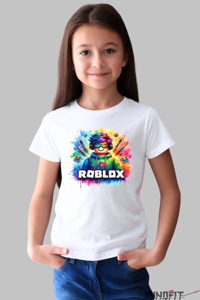GILDAN Tricou Roblox Gamer Pro Culoare Aurorala