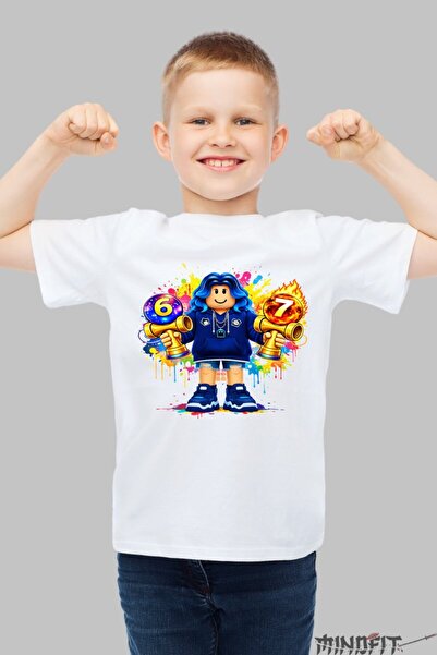 GILDAN Tricou Roblox Kendama Model Valuri Electrice 5