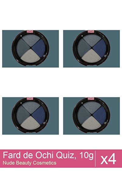 Makeup Set of 4x Eyeshadow Quiz, 10g No. 451
