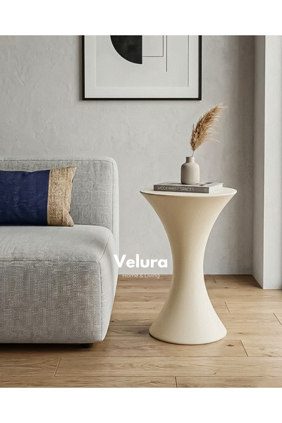 Velura Home & Living Dante Yan Sehpa - Krem