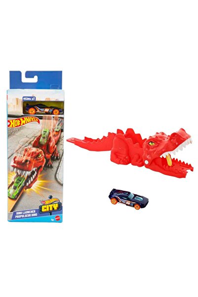 HOT WHEELS HW City Nemesis Launcher - Vahşi Fırlatıcılar Dinozor