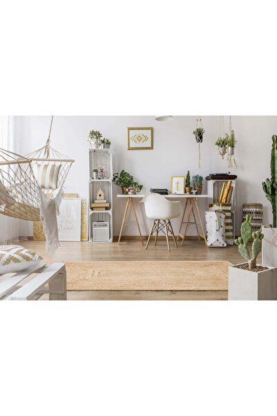 halinet Halı.Net Cream Modern Washable Non-Slip Living Room Carpet Eco-Ech 10...