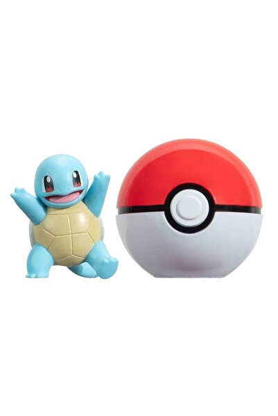 Pokemon CIip N Go Figür Squirtle ve Poke Ball