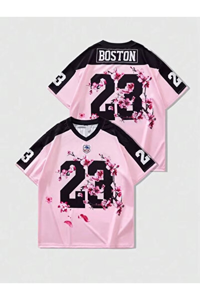 Gofeel Boston 23 Flower Oversize Unisex T-shirt Forma