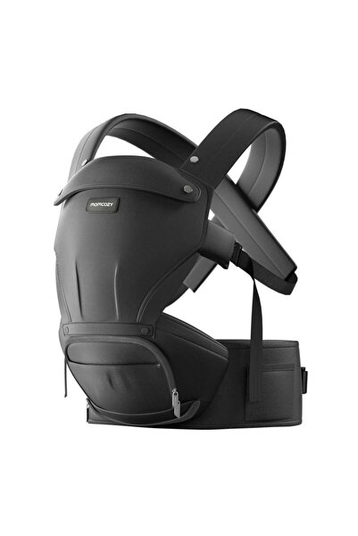 Momcozy Marsupiu pentru bebeluși cu scaun – Negru