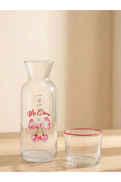 LC Waikiki Printed Glass Water Bottle 700 ml