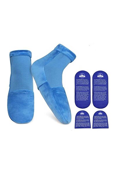 Relax Smart Cold and Hot Therapy Socks for Feet, 8-Piece Pack, for Pain Relie...
