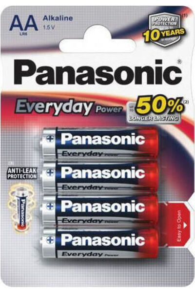 PANASONIC LR6EPS/4BP Αλκαλικές μπαταρίες ΑΑ Καθημερινή Ισχύς