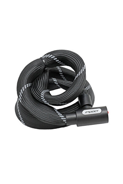 Impact Bike Lock Keyed Chain Hanger 6X1200 Black Klt-308