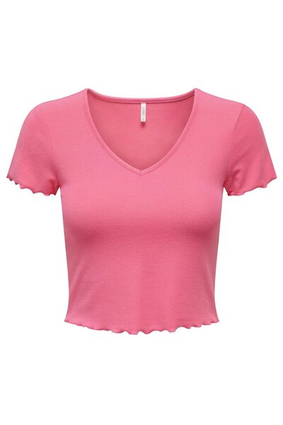 ONLY Women's Short-Sleeve T-Shirt L