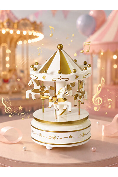 seasons box صندوق موسيقى خيل ملاهي