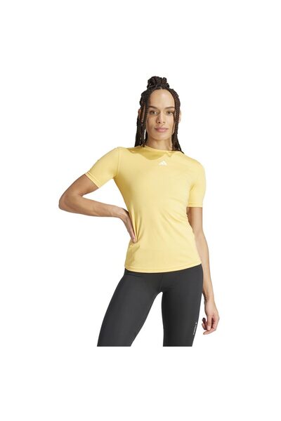 adidas Femei& # x27;s Tricou de antrenament Techfit L