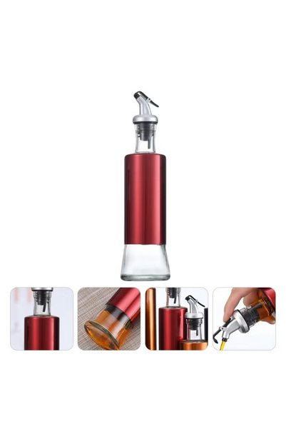 ZCM-HAPPY 2 PCS Oil Dispenser Olive Oil Dispenser Seasoning Oil dispenser Oil storage Bottle