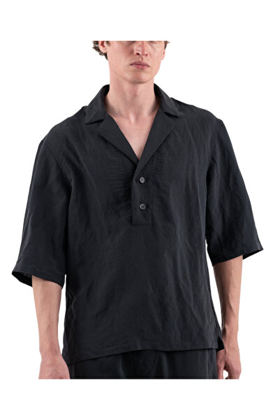 Vittorio Ανδρικό Overshirt Μαύρο ARANDEO-BLACK