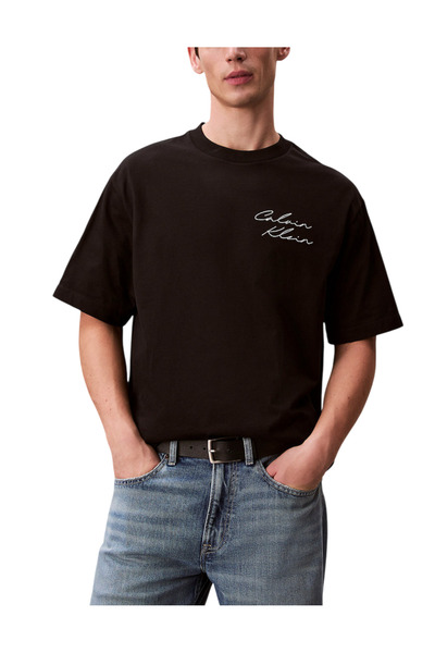Calvin Klein Ανδρικό T-shirt Μαύρο LV04RE828G-UB1