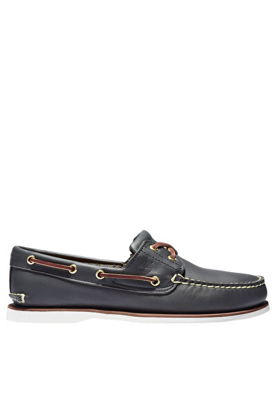 Timberland Ανδρικά Δερμάτινα Παπούτσια Navy Μπλε TB174036-484