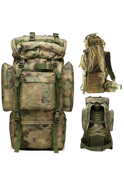 Extralink Rucsac tactic militar camuflaj 65L mil-1125