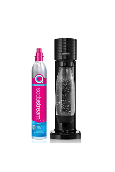 sodastream Gaia Black Συσκευή Παρασκευής Ανθρακούχου Νερού