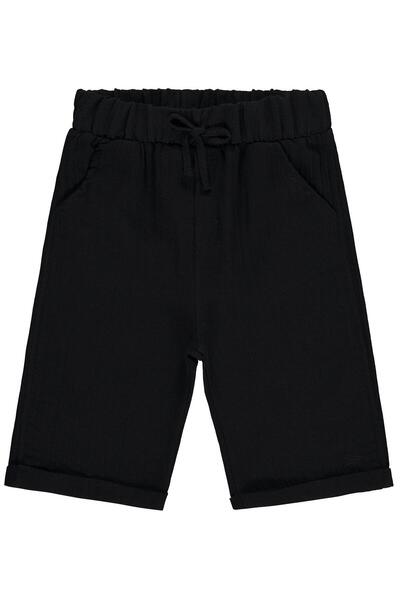 Civil Boys Capri de bază pentru 6-9 ani - Negru