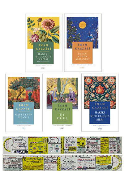 Sufi Kitap İmam Gazzali 5 Kitap Tasavvuf Seti / Hakiki Mutluluğun Kapısı - İn...