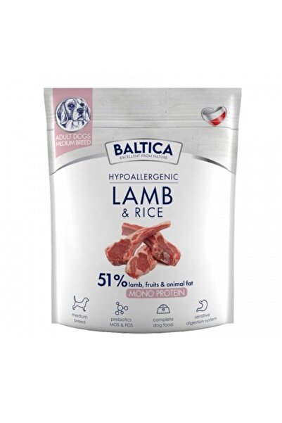 Baltica NUTRACEUTIC Hipoalergenic Carne de miel și orez M 1kg