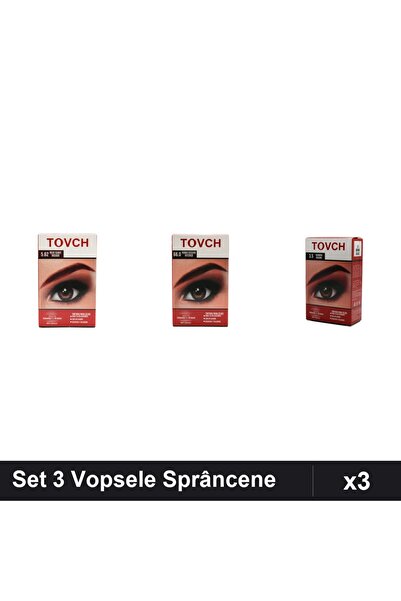 Makeup Set of 3 Eyebrow Dyes, Shades 5.62 66.0 3.5, Professional Makeup