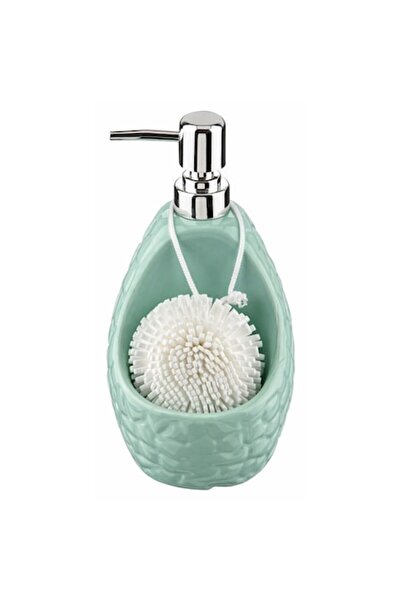 OEM Product code: CPG165 Liquid soap dispenser set with holder and sponge, Ce...