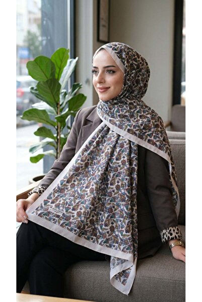 Big ModaEbrar Patterned Soft Shawl - 044