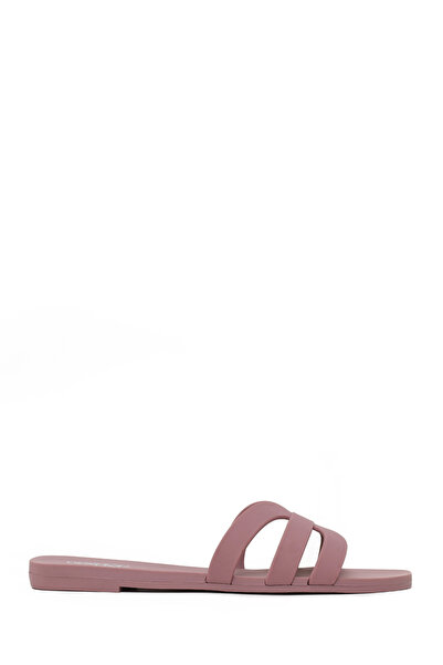 Derimod Women's Lilac Jelly Slippers 26Sfe4973Pv