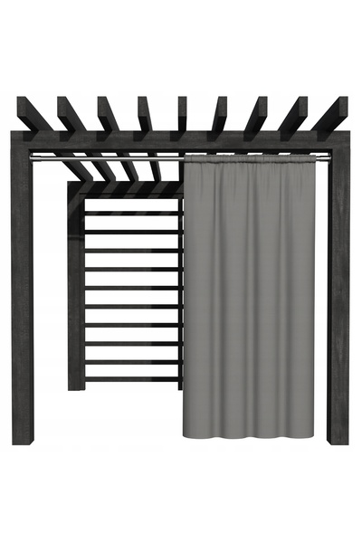 NOW-ART Waterproof outdoor garden Drapery Curtain , NOW-ART, Dark grey, 155x1...