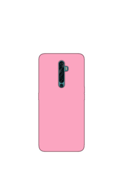 bewn Oppo Reno 2Z Uyumlu Pembe Lansman İçi Kadife Telefon Kılıfı
