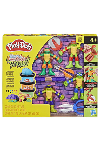 Play Doh Țestoasele Ninja Adolescente Mutante Set de Creații Cowabunga
