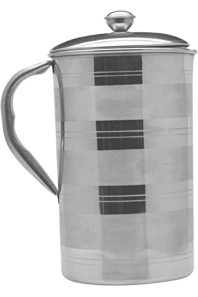 RAJ Stainless Steel Water Pitcher, Serving Pitcher with 3.5 Liter Capacity fr...