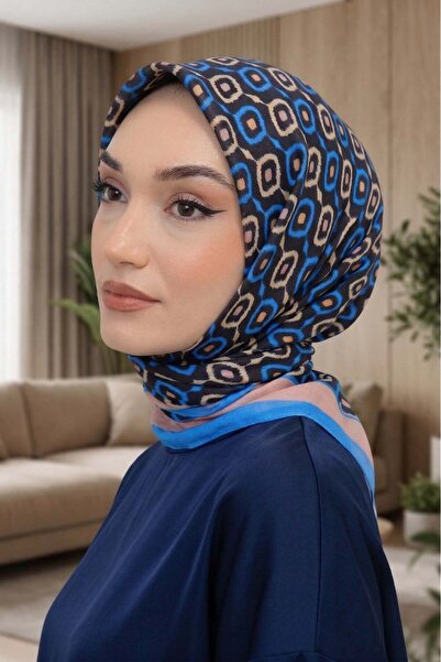 Big ModaEbrar Patterned Soft Scarf - 048